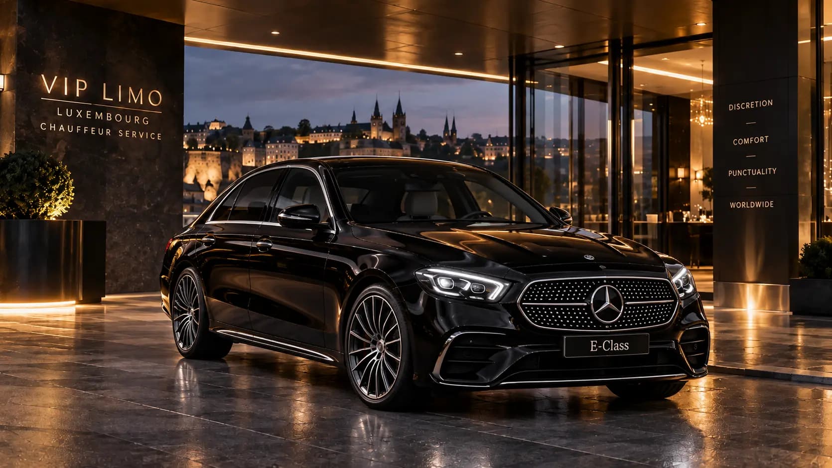 Mercedes-Benz E-Class VIP Limo Luxembourg