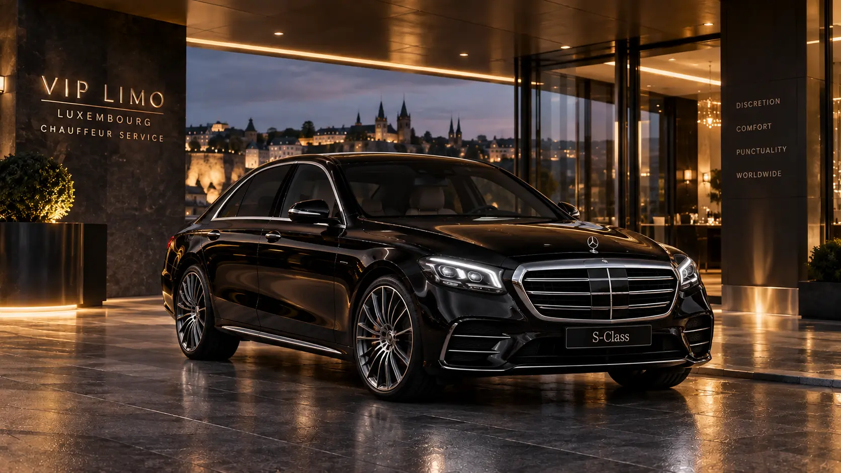 Mercedes-Benz S-Class VIP Limo Luxembourg
